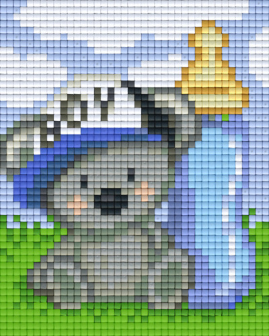 It's A Boy One [1] Baseplate PixelHobby Mini-mosaic Art Kits image 0